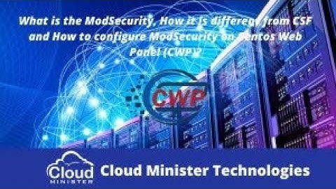 What Is ModSecurity? How to Configure Modsecurity on (CWP)