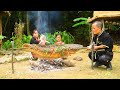 Giant Catfish Grilling Hunt and Garden Makeover With the Dwarf Family | Harvest Bliss