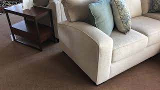 Simmons Upholstery  Endurance 7077 Track Arm Sectional With Chaise Made In The USA Wyckes Furniture