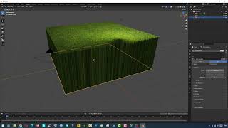 Create realistic grass in Blender