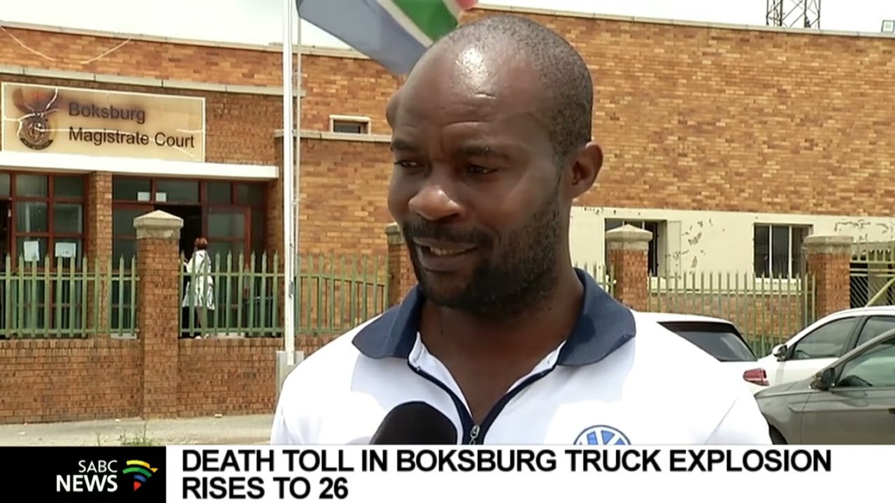 Death toll in Boksburg explosion rises to 26