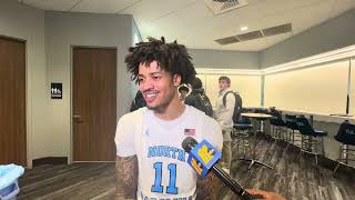 Jonathan Powell Post-Virginia Tech Interview | UNC Basketball