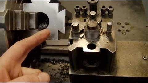 Quick Change Tool Post Part 4