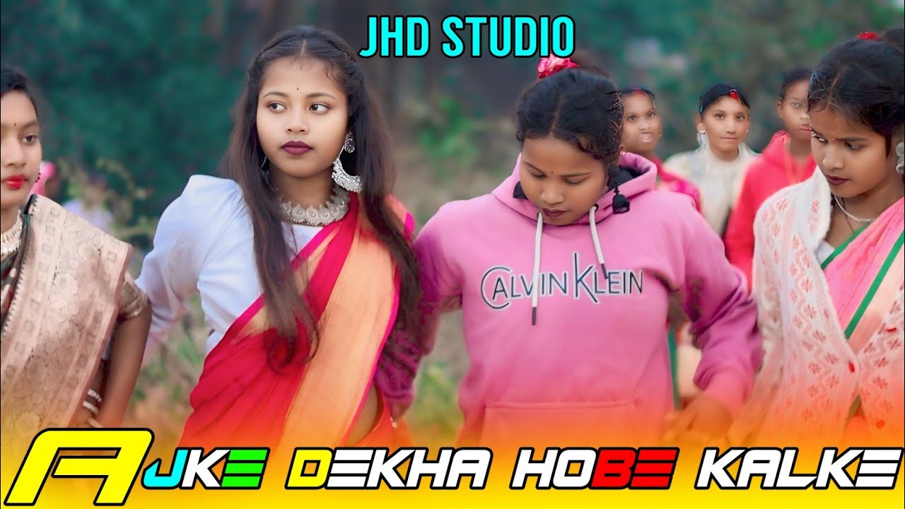 AJKE DEKHA HOBE KALKE DEKHA HOBE || NEW SANTALI BAPLA ORCHESTRA VIDEO 2025 || JHD STUDIO