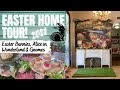 NEW 2021 Easter Home Tour | Alice in Wonderland Easter | Hobby Lobby | TJ MAXX | Home Goods