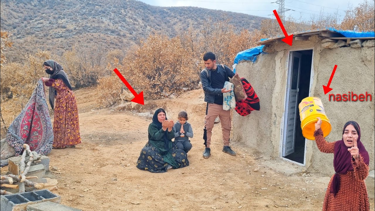 Nightmare: The criminal Nasibeh is looking for Vahid. Vahid finds a hut in the mountains.