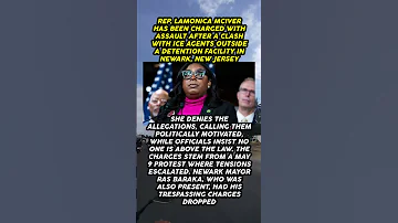 Rep LaMonica McIver Charged By DOJ Over Incident With ICE Agents 