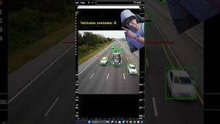 Contador de carros con OpenCV y YOLO. #programacion #python #computervision screenshot 3