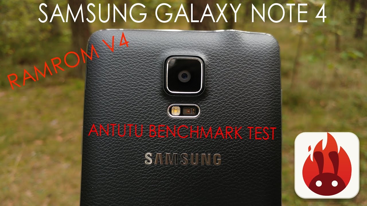 Samsung Galaxy Note 4 (Snapdragon) - RamROM V4 - AnTuTu Benchmark Test ...