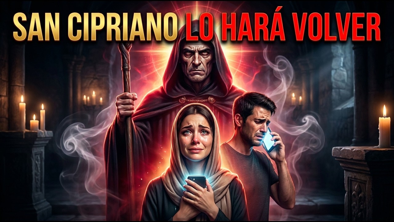 ORACIÓN DEL DESESPERO A SAN CIPRIANO | PARA QUE TE LLAME Y VUELVA HOY ...
