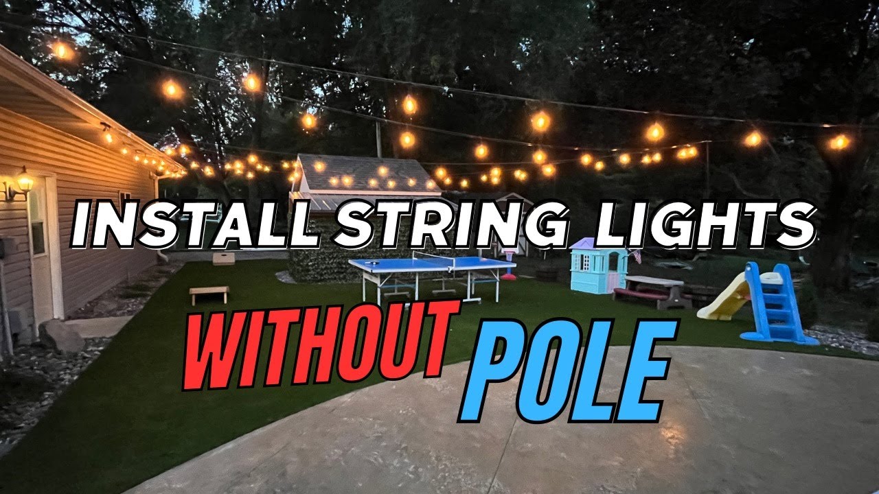 How to Hang an Outdoor Light - No Holes! - DIY Candy