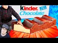 МЫ ПРИГОТОВИЛИ ОГРОМНЫЙ Kinder chocolate ВЕСОМ В 100 КИЛОГРАММ ► Киндер Ванзай Vanzai | Реакция