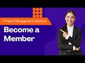 Project management institute become a member