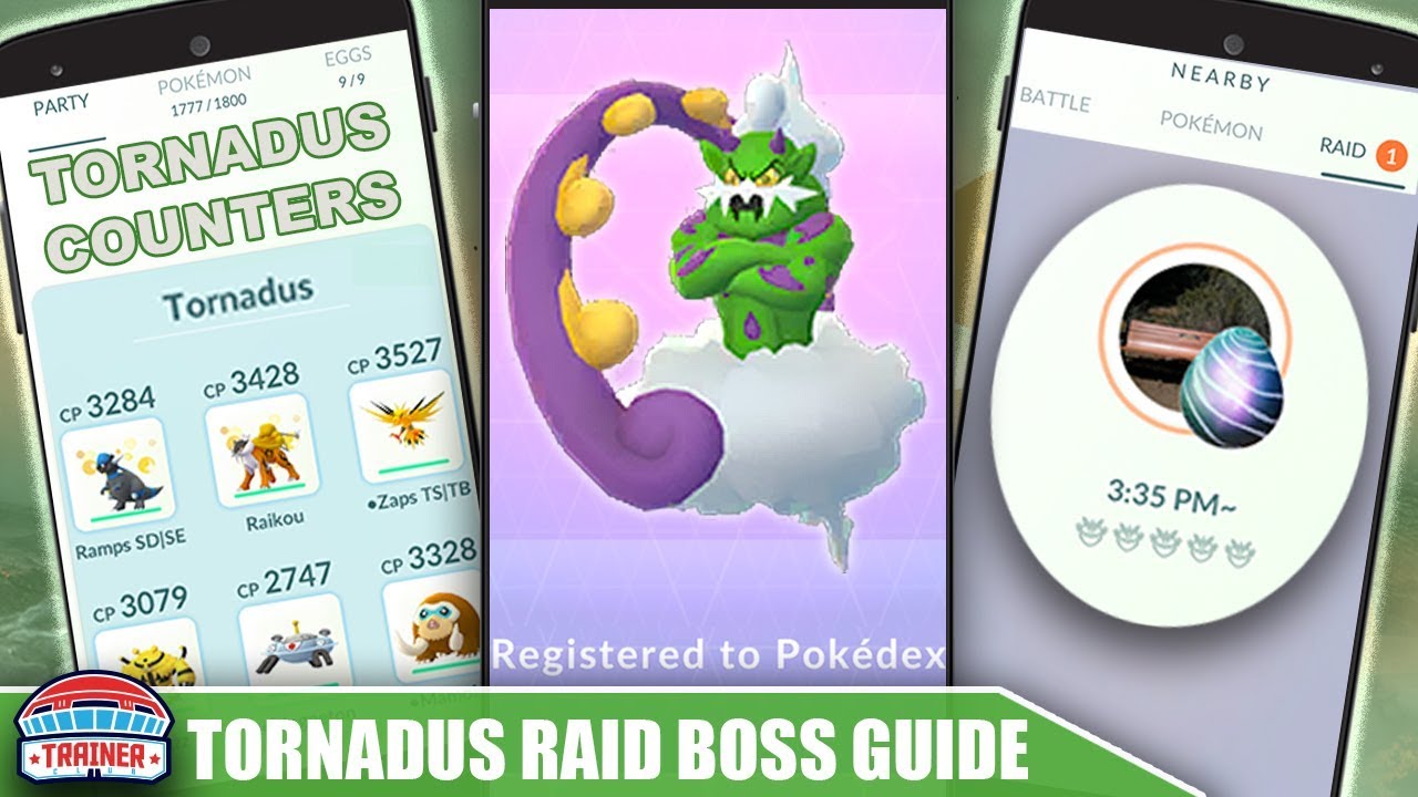 Pokémon Go Tornadus counters, fraquezas e moveset explicados