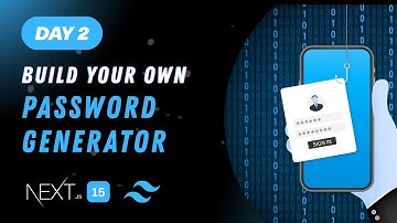 Day 2 | Hacking Password Generator (Nextjs 15 + Tailwindcss) | Beginner Project