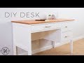 DIY Desk with Drawers | How to Make