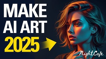 NightCafe Tutorial for Beginners (2025) | Make Stunning AI Art Fast