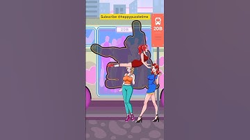 Pose Puzzle; Tricky Paper Doll - LEVEL 6 | Happy Puzzle Time #puzzle #ytshorts #games