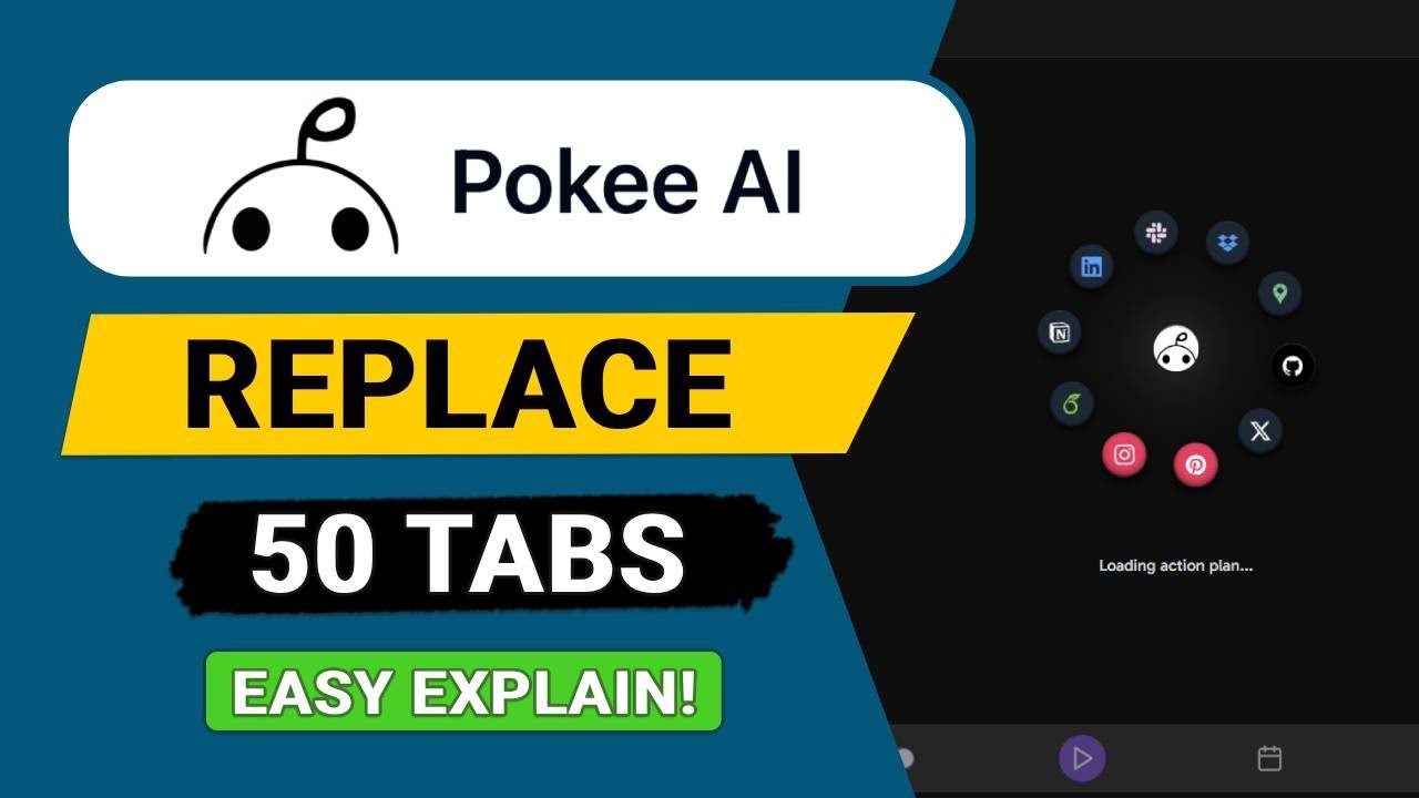 Обзор Pokee AI (2026) | Один ИИ-помощник, заменяющий 50 вкладок браузера