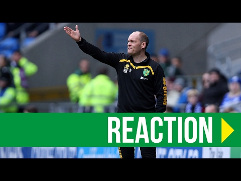 Cardiff City 0-1 Norwich City: Alex Neil Reaction