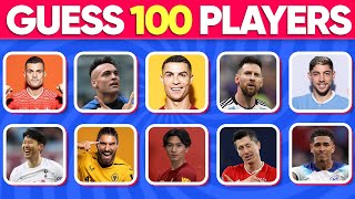 GUESS 100 FOOTBALL PLAYERS IN 3 SECONDS | FOOTBALL QUIZ 2023 | Guess The Football Players