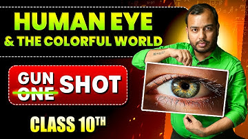 Human Eye & The Colourful World Class 10 || Complete CHAPTER IN ONE SHOT | NCERT Covered | Alakh Sir
