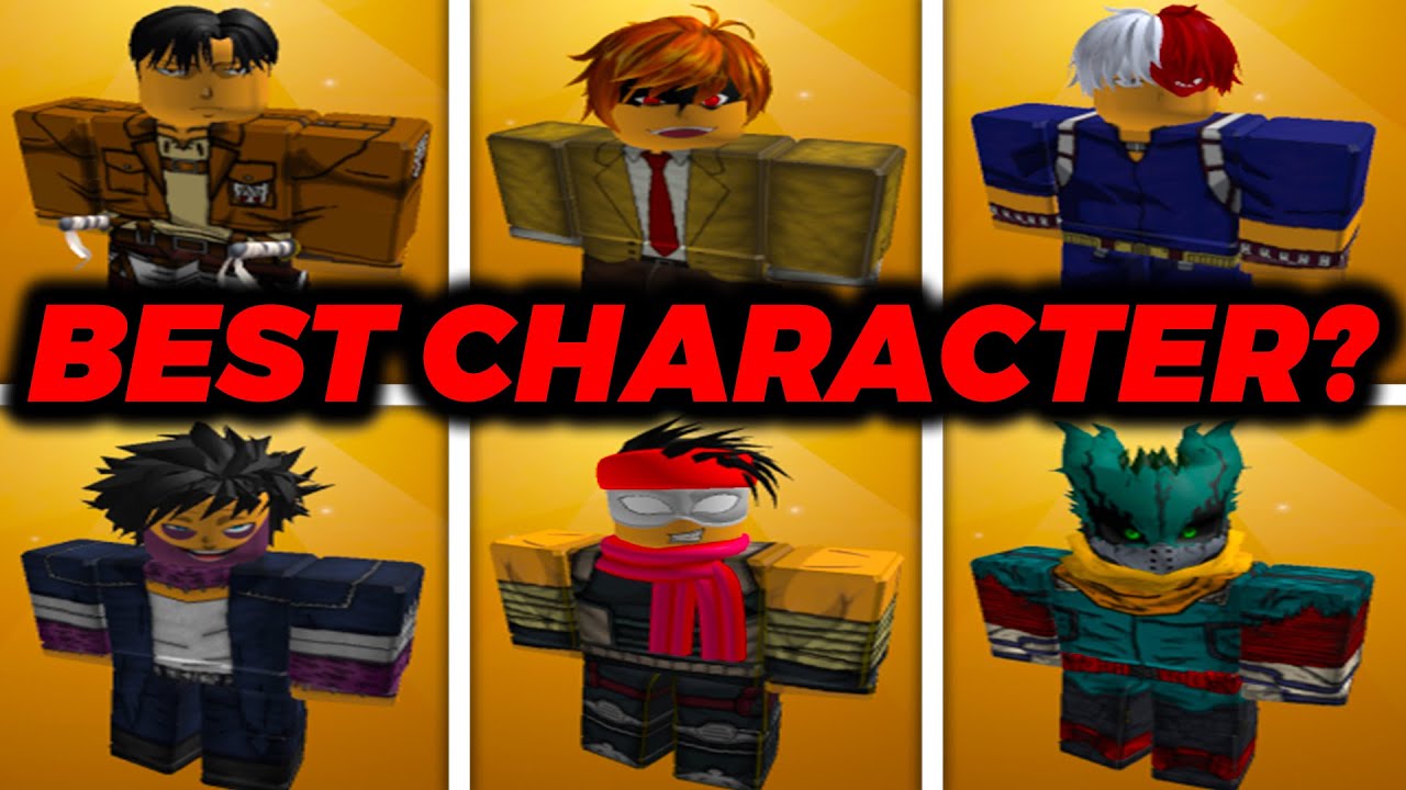 Ranking EVERY Character from Worst to Best.. (Roblox The Strongest