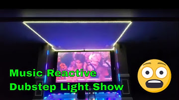 Music Reactive Dubstep Light Show Setup by Kevin Engel
