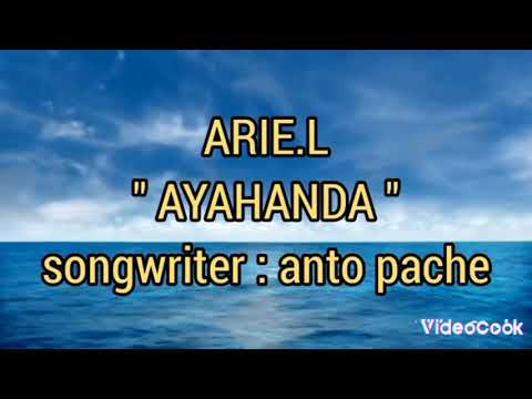 AYAHANDA KARAOKE - ARIE.LUKMAN || LUKMAN FALLS
