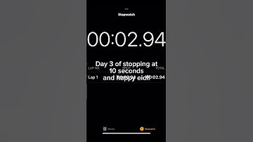 Day 3 of stopping at 10 seconds!! Happy eid! #eid #stopwatch #hard