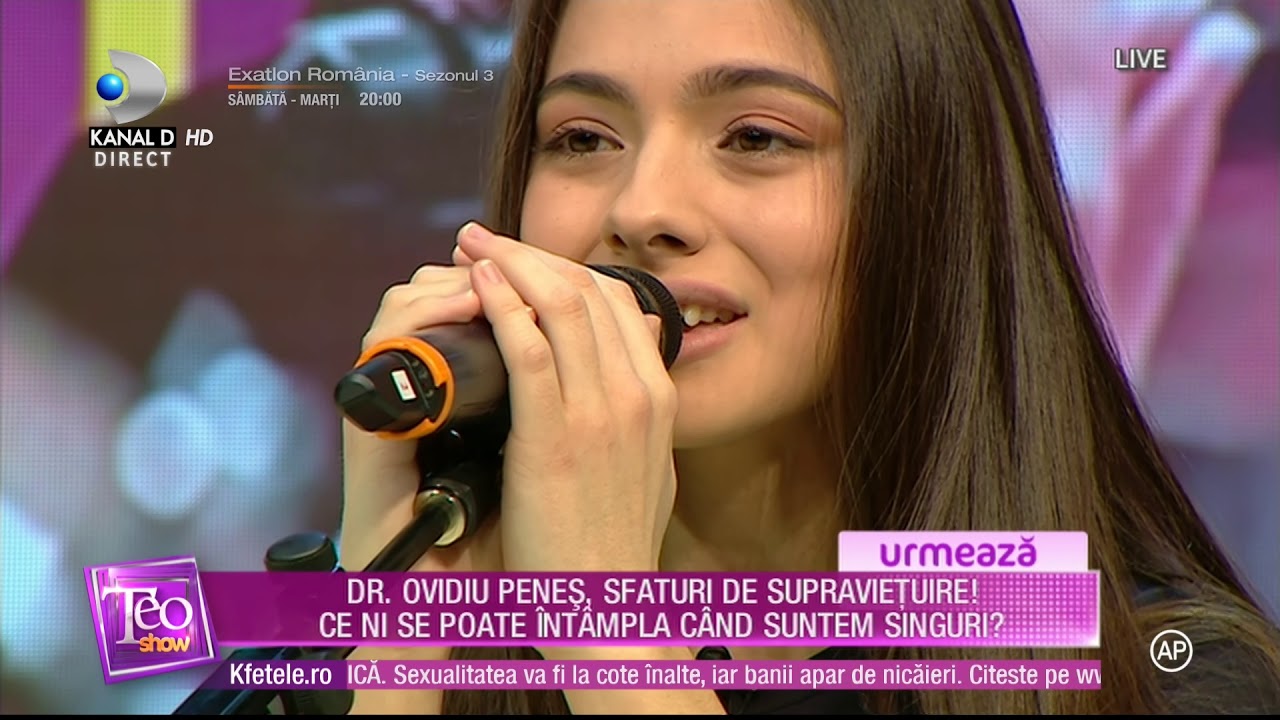 Laura Bretan Dear Father Live Teo Show Youtube Laura Bretan Dear Father Live Teo Show Youtube