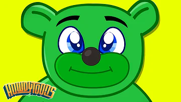 Sticky Sticky Bubble Gum | Bubble Gum Song for Kids by Howdytoons