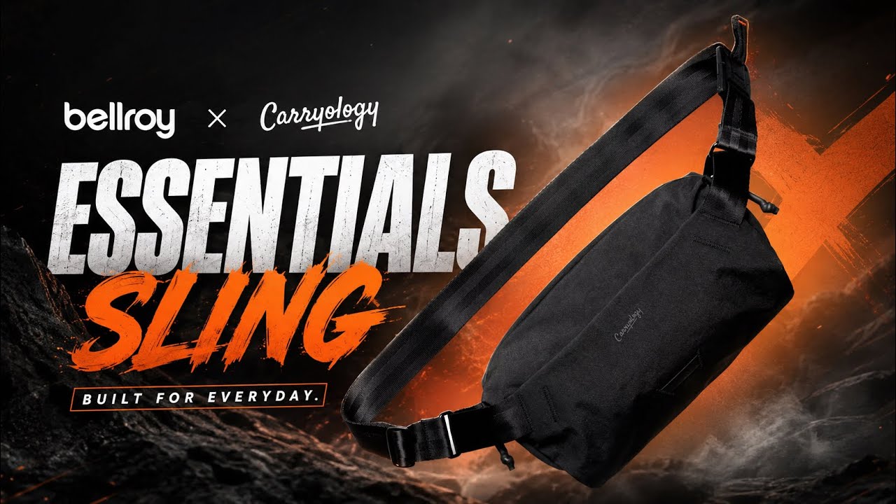Bellroy x Carryology Essentials Sling | Unboxing, Features & EDC