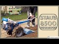 Motoculteur staub 8500 au rotovator