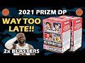 WAY TOO LATE!! 2021 Panini Prizm Draft Picks Basketball Retail Blaster 2x Box Review
