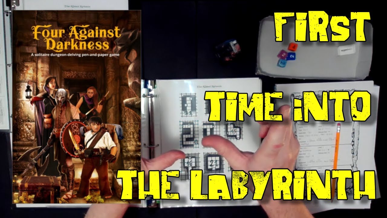 Four Against Darkness - First Foray Into The Labyrinth! #1 | Blobber ...