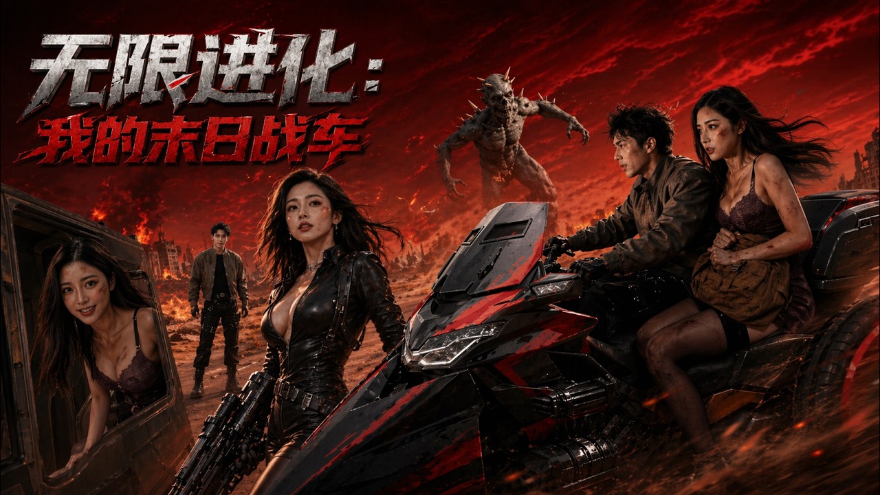 【完結】MULTISUB🔥新劇上線《无限进化：我的末日战车》全集丨惨遭前女友推下车喂丧尸，觉醒系统把破三轮改造成末日移动航母横扫废土！#漫劇