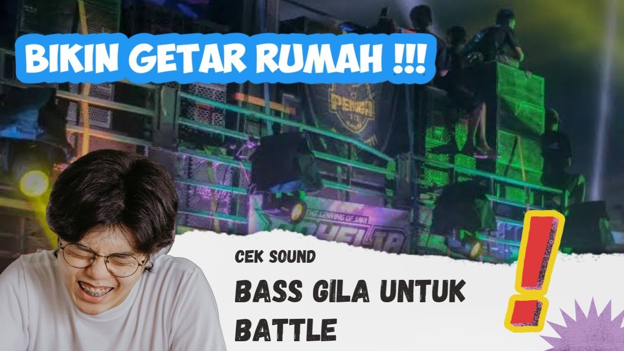 CEK SOUND TERBARU 2026🔥🔥BASS GILA BIKIN GETAR KALVALUM❗❗