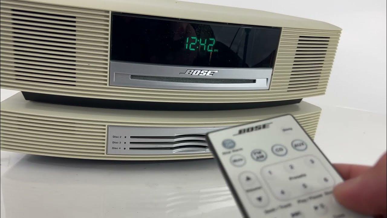 Bose wave music system model awrcc2 am fm radio cd player multi cd w
