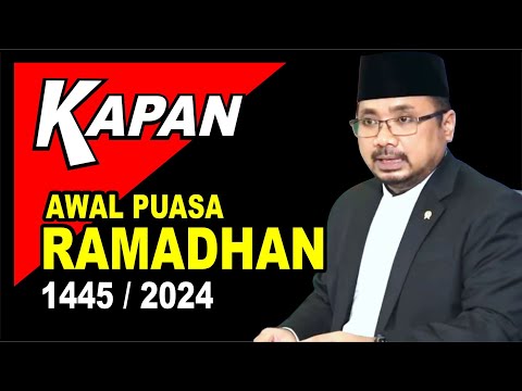 Kapan Puasa Ramadhan 2024 - 1 Ramadhan 2024 jatuh pada tanggal - Sidang Isbat Ramadhan 2024