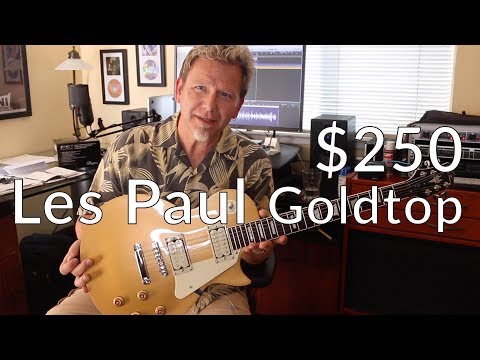 CHEAP LES PAUL GOLDTOP?! - Junk or Awesome? You decide! - Jay Turser JT-220 Demo / Review