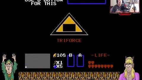 Legend Of Zelda | NES | Cheated by Old Woman | Screen Scroll Glitch | RetroGambit215