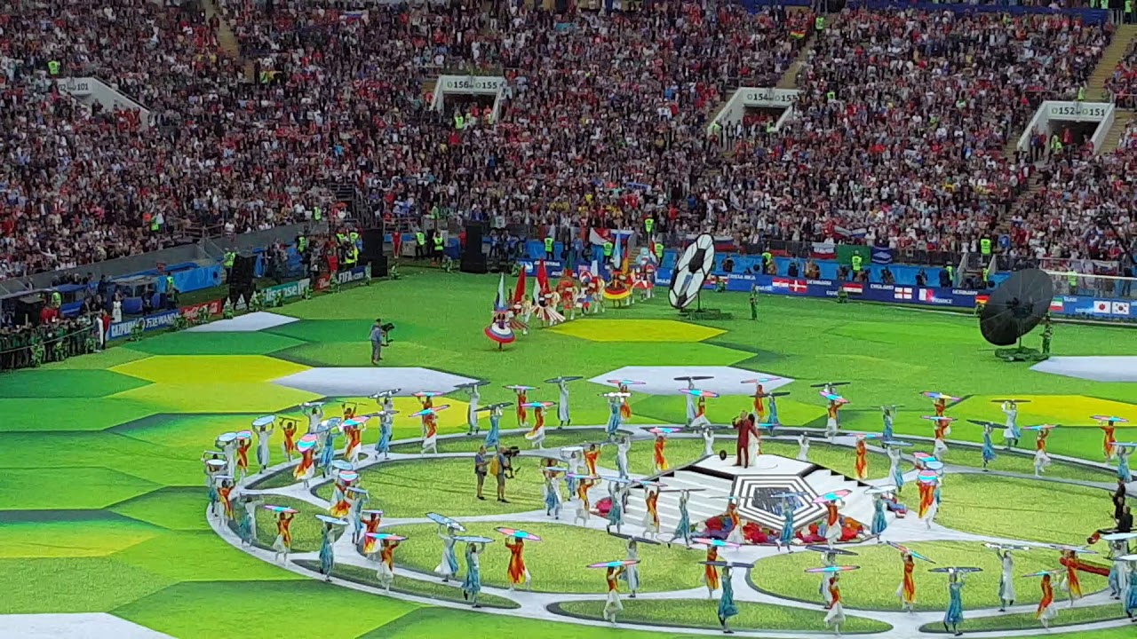 FIFA World cup 2018 opening ceremony (Full HD)