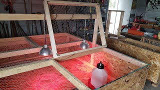 DIY Chicken Brooders (large and small)