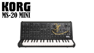 Korg MS-20 Mini - Analogue Synthesizer