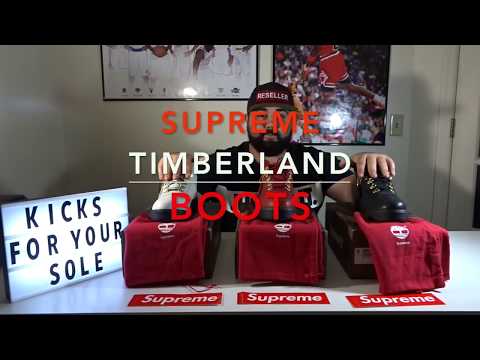 Unboxing all 3 Timberland Supreme Field Boots! 