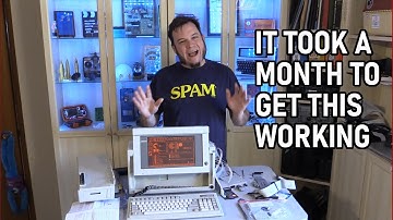 Resurrecting Vintage Luggable Computer - The Compaq Portable III