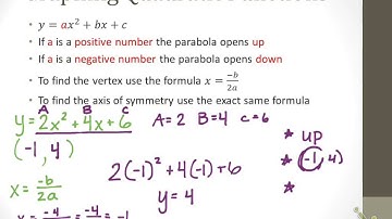 Lesson 9.3 Part 1 Graphing Quadratic Equations