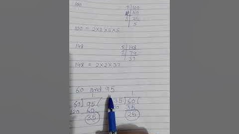 Class-5 chapter 3 Exercise 3.4  ( HCF by continued division method)