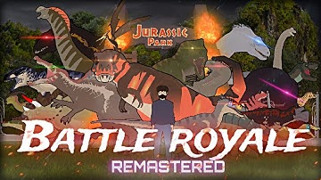 Jurassic world Battle royale Remaster /Dinosaurs stick nodes animation /(2025)
